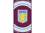 Aston Villa Fc - Asciugamano Da Bagno, Pulse BS3030 (Taglia Unica) (Rosso Vino/Bianco)