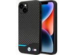 Etui Bmw Bmhcp14S22Nbck Iphone 14 / 15 /13 6.1 Czarny/Nero Pelle Carbonio