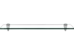 Fiqops Mensola In Vetro Mensola In Vetro Mensola A Muro Mensola Bagno Mensola Mensola Vetro Trasparente 60X10 Cm 8 Mm