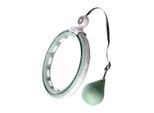 Hula Hoop Da Massaggio Hms HHM15 Con Pesi, Magneti E Contatore Verde