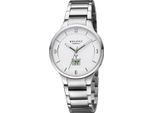 Regent Metall Damen Uhr Armbanduhr Quarz silber Funkuhren D2URFR287
