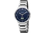 Regent Metall Herren Uhr Armbanduhr Quarz silber Funkuhren D2URFR290