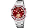 Lotus Orologio Da Donna Classic Sport Elegant Orologio Da Polso In Acciaio Inossidabile Argento UL18924/3