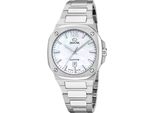 Jaguar J1027/1 Jaguar Rc. Orologio Da Donna Acciaio Inossidabile Data Argento