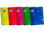 Taccuini Oxford Hamelin A5 Confezione Da 5 Bustine Con Coperchio In Plastica Con Spirale 80 Fogli Con Griglia 4X4 Colori Assortiti Durchsichtig Durchsichtig Taglia Unica