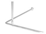 Porta Scale Alu Extra Lungo 120 Cm! (Argento Lucido)