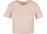 Build Your Brand BY042 | T-Shirt Da Donna / Maglia Singola / Taglio Corto - Colore: Rosa - Taglia: S