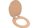Sedili Per Wc 2 Con Coperchio A Chiusura Morbida Design In Bambù Mdf