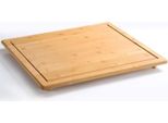 Kesper 58599-13 Tagliere E Coprivassoio In Bambù / Coprivassoio Per Stufe / Tagliere In Legno / Tagliere