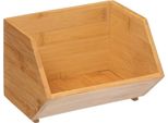 5Five Simply Smart Stapelbarer Mini-Organizer Bamboo S, Bambus, Beige, 167732