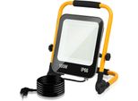 Aopunly Faro Da Costruzione A Led 100W Luce Da Lavoro Bianco Freddo Faro Da Costruzione Faro A Led Faro Da Costruzione