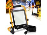 Clanmacy 100W Bianco Freddo Led Faretto Da Costruzione 6000K Luce Di Lavoro Led Proiettore Luce Di Lavoro