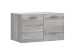 Vidaxl Armadio A Muro Grigio Sonoma 60X36,5X35 Cm Materiale In Legno