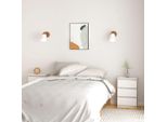 Maison Exclusive - Comodini 2 Pz. Bianco 40X29,5X64 Cm Legno Massello Di Pino