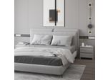 Maison Exclusive - Comodini 2 Pz. Grigio Sonoma 45X34,5X44,5 Cm Materiale Ligneo