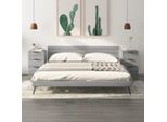 Vidaxl Comodini 2 Pz. Grigio Sonoma 40X36X65 Cm - Comodino - Comodini - Armadio - Comodino