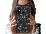 Pouzdro Pro Xiaomi Nota 12S 4G - Cosmo Pianeti Stelle Luna + Vetro