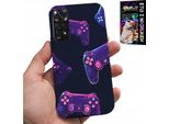 Custodia Per Xiaomi Note 11 / 11S - Custodia Per Giocatori, Design Da Gioco + Vetro
