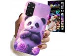 Custodia Per Xiaomi Note 11 / 11S - Simpatici Motivi Panda Per Bambini + Vetro