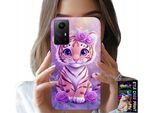 Custodia Per Xiaomi Note 12S 4G - Simpatica Tigre Su Sfondo Rosa + Vetro