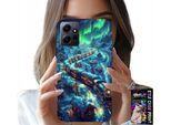 Custodia Per Xiaomi Note 12 4G - Treno, Motivi Natalizi + Vetro