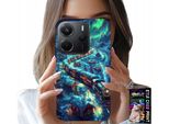 Custodia Per Xiaomi Note 14 4G - Treno, Disegni Natalizi + Vetro