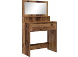 Vidaxl Tavolini Da Camera Da Letto In Legno Recuperato 80 X 39,6 X 135 Cm