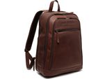The Chesterfield Brand Zaino Zaino Per Il Tempo Libero Detroit Backpack Brown Marrone Scuro