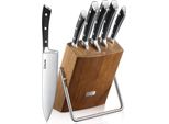 Set Di Coltelli Con Blocco In Legno, Set Di Coltelli Da Chef Con Lame Affilate