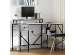 Maison Exclusive - Scrivania Sonoma Grigio 120 X 79 X 86,5 Cm Materiale Ligneo