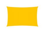 The Living Store Tenda Da Sole 160 G/M² Giallo 2,5X4,5 M Hdpe