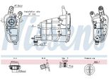 Serbatoio Di Compensazione Nissens Liquido Di Raffreddamento Per Audi A4 Avant (8K5, B8) Liquido Di Raffreddamento 996301