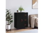 Maison Exclusive - Credenza Nera 69,5X34X90 Cm Materiale Ligneo