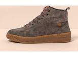 El Naturalista Stivale Stringato N5843 Silk Suede Grafito/ Geo Colore Grafito
