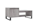Syfax™ Tavolino Da Salotto Grigio Sonoma 100X50X45Cm Legno Multistrato