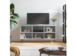 Vidaxl Mobile Tv Grigio Cemento 103,5X30X50 Cm Materiale A Base Di Legno - Mobile Tv - Mobile Tv - Supporto Tv - Lavagna Tv