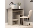 Vidaxl Scrivania Grigio Cemento 80X45X74 Cm In Legno - Scrivania - Scrivanie - Scrivania Per Computer - Scrivanie Per Computer