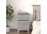 Vidaxl Comodino Grigio Sonoma 40X35X70 Cm - Comodino - Comodini - Armadio - Comodino