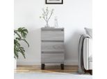 The Living Store Madia Grey Sonoma 40X35X70 Cm Materiale Legno