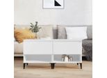 Vidaxl Tavolini 2 Pz. Bianco 50X46X50 Cm Materiale A Base Di Legno - Tavolino - Tavolini - Tavolino - Tavolo