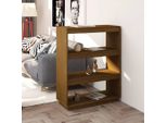 Vidaxl Scaffale/Divisorio Per Camera Marrone Miele 80X35X103 Pino Massiccio - Scaffale - Librerie - Scaffale In Legno - Divisorio Per Camera