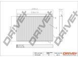Dr!Ve+ DP1110.12.0078 - Filtro Aria Abitacolo Oe 971331H000 Per I30 (Fd), Ceed (Jd), Ceed (Ed), Pro Ceed (Ed)