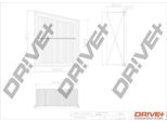 Dr!Ve+ DP1110.10.0161 - Filtro Aria Oe 1516 725 Per B-Max, Fiesta Vi, Ka+ (Fk), Tourneo Connect, Transit Courier, Ecosport, 2 (De, Dh)
