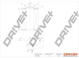 Dr!Ve+ DP1110.11.0064 - Filtro Olio Oe 56 50 380 Per Civic Vii, Astra G, Astra H, Combo, Combo Tour, Corsa C (X01), Meriva (X03)