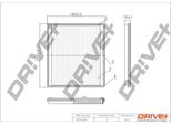 Dr!Ve+ DP1110.12.0033 - Filtro Aria Abitacolo Oe 885685201083 Per Rav 4 I (A1), Rav 4 Ii (A2), Yaris (P1), Yaris (P9), Yaris Verso (P2)
