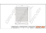 Dr!Ve+ DP1110.12.0136 - Filtro Aria Abitacolo Oe 971331P000 Per Ix20 (Jc), Venga (Yn)