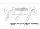 Dr!Ve+ DP1110.11.0194 - Filtro Olio Oe 11421745390 Per Serie 5 (E39), Serie 7 (E38), X5 (E53), Z8 (E52), Range Rover Iii (L322)