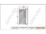Dr!Ve+ DP1110.10.0747 - Filtro Aria Oe 1444 Sg Per Jumper, Ducato, Boxer