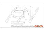 Dr!Ve+ DP1110.10.0256 - Oe 13 71 7 811 026 Filtro Aria Per X3 (F25), X5 (E70), X5 (F15, F85), X6 (E71)