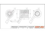 Dr!Ve+ DP1110.11.0214 - Filtro Olio Oe 11427509208 Per Neon Ii, Pt Cruiser (Pt), 500X (334), Tipo, Renegade, R50, R53, R52, R57